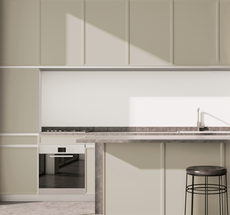 Svetlo bež rjuha nalepka za kuhinjo - TenStickers