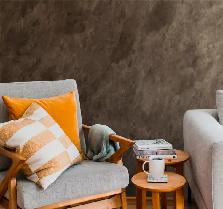 Teksturirana nevtralna površina nalepka za dnevno sobo - TenStickers