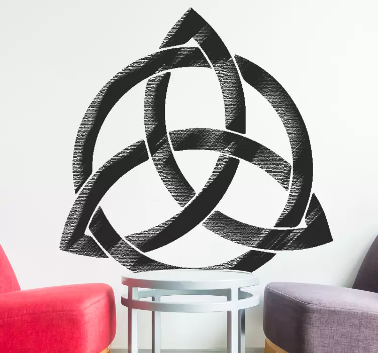 Nalepka steglav triglav ikona božični bog - TenStickers