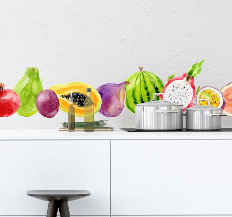 Tropsko sadje sadje nalepke - TenStickers