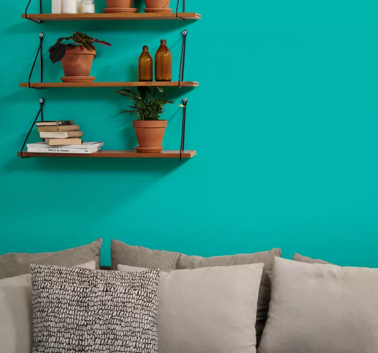 Turkizna navadna vinilna nalepka - TenStickers