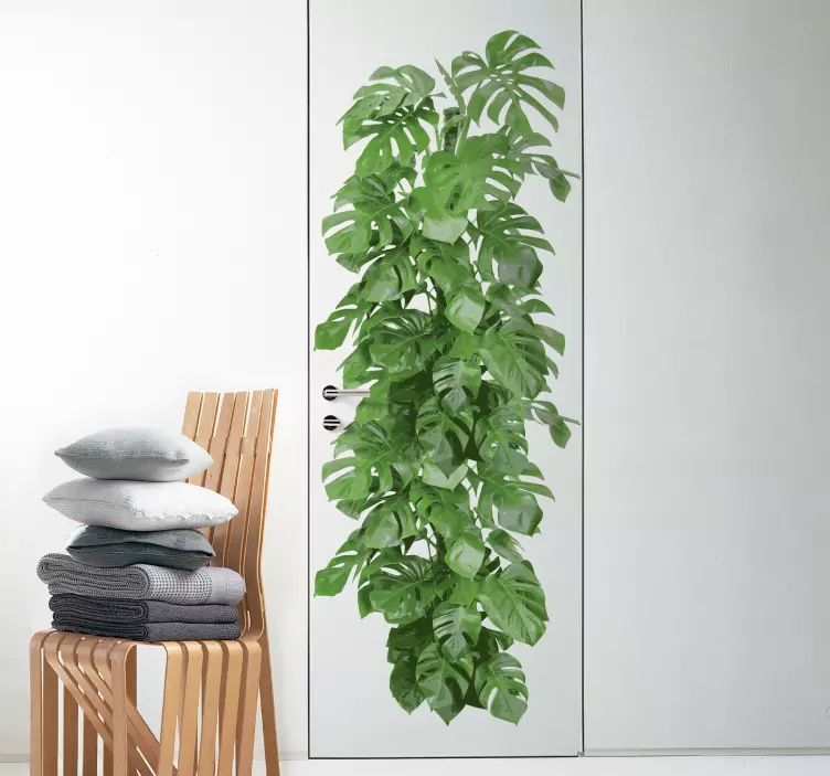 Ukrivljena nalepka veje - TenStickers