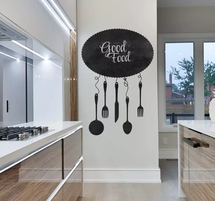 Utensiliji orodja nalepka s kredo - TenStickers
