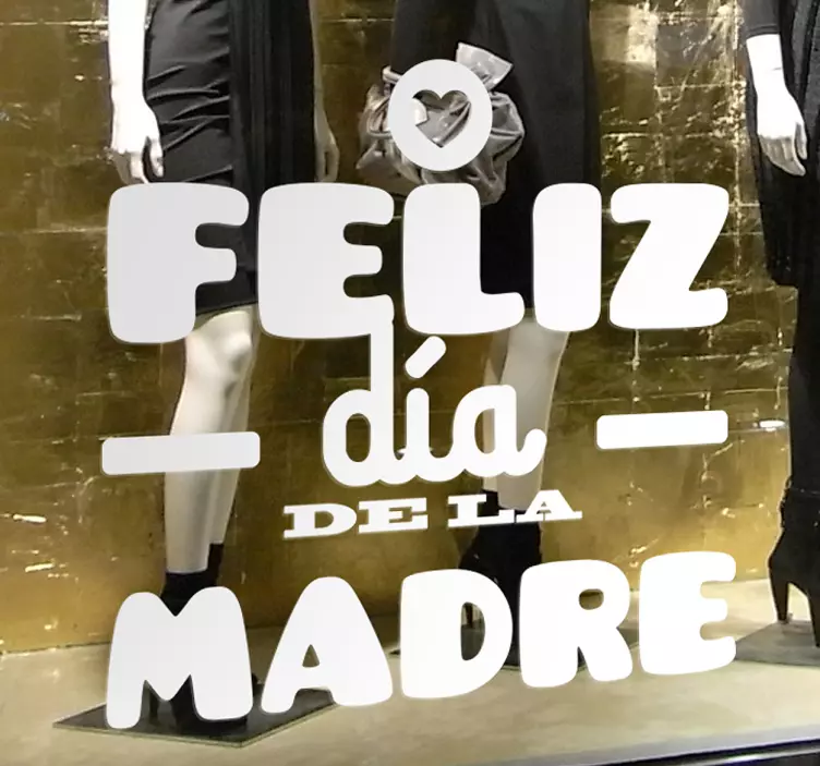 Vinilo etiqueta tienda día de la madre nalepka za izložbe - TenStickers