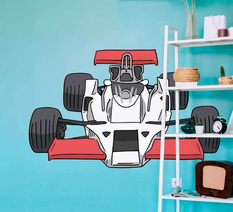 Vintage nalepka silverstone marlboro - TenStickers