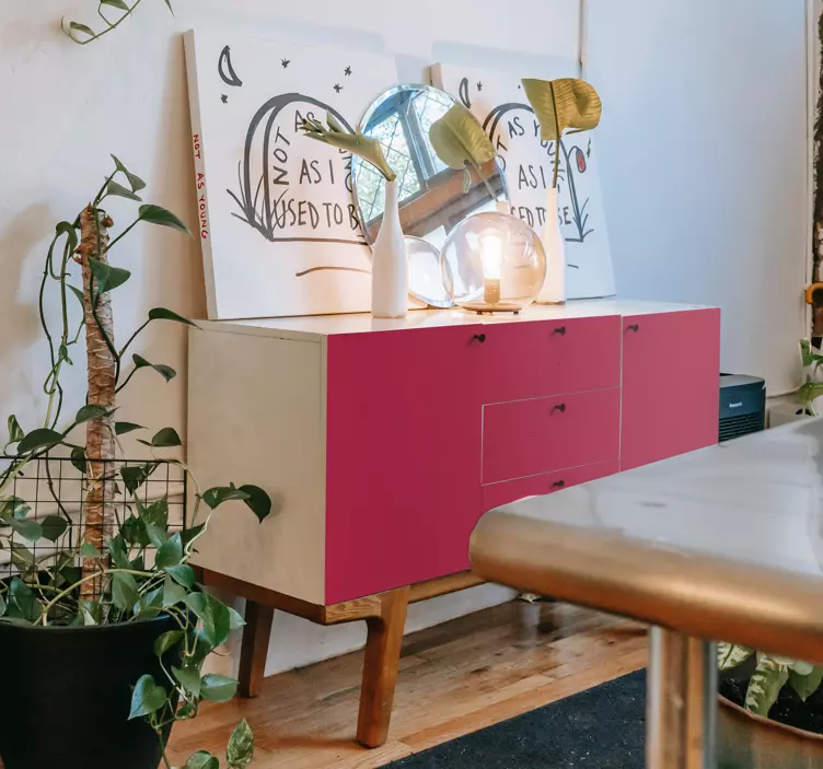 Nalepka za pohištvo viva magenta 3600 - TenStickers