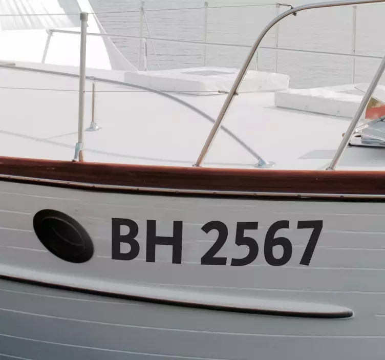 Vpis ladijskih plovilVpis ladijskih plovil je postopek, ki ga je  - TenStickers