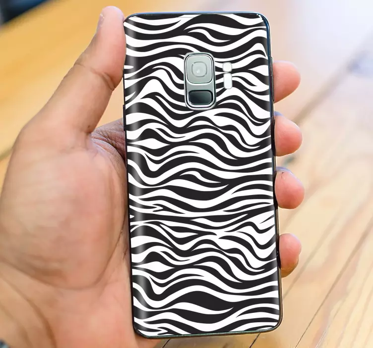 Vzorec zebrastega potiska nalepka Samsung - TenStickers
