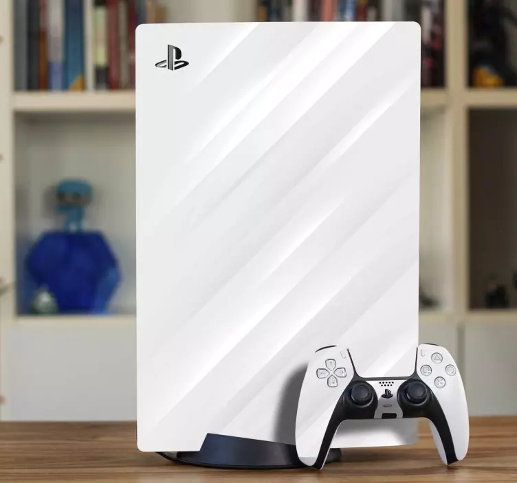 White console skin ps5 nalepka - TenStickers