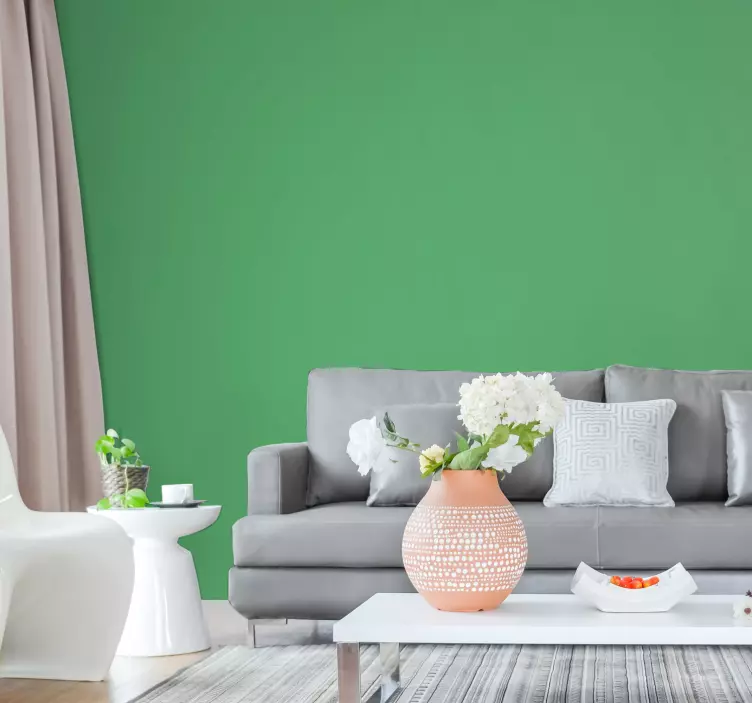 Zeleni življenjski prostor nalepka za dnevno sobo - TenStickers