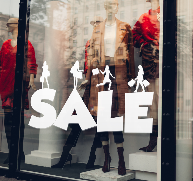 Znak za prodajo podjetja nalepka za razprodajo - TenStickers