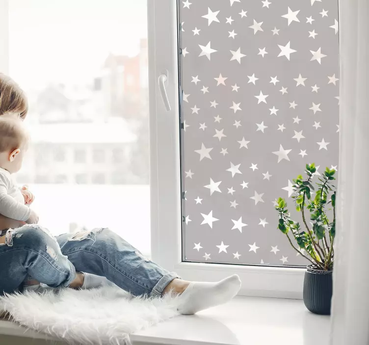 Nalepke okna z zvezdicami - TenStickers