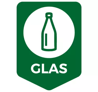 Recikliraj nalepko z ikono dekla - TenStickers