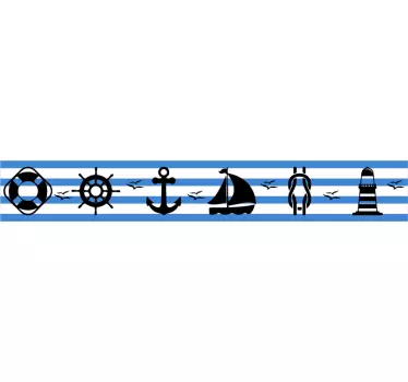 Nalepka na morsko steno - TenStickers