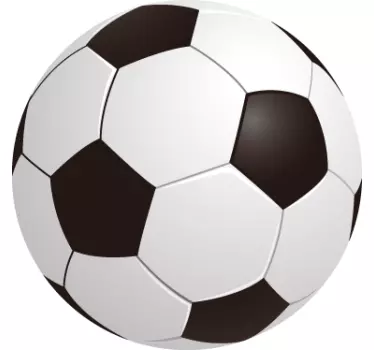 Otroška 3d nalepka nogometa - TenStickers