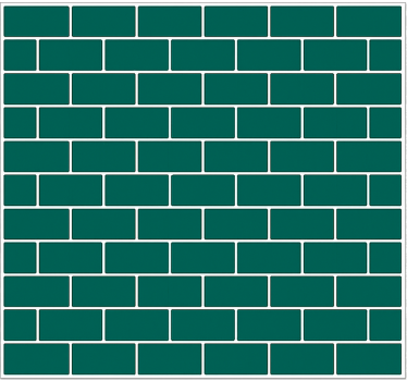Emerald green nalepka za kopalnico - TenStickers
