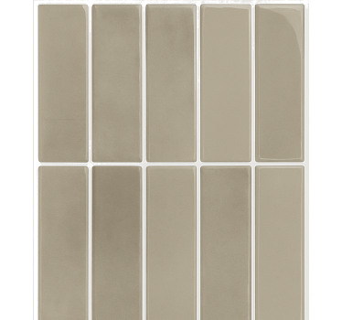 Linear stone natural nalepka za kopalnico - TenStickers