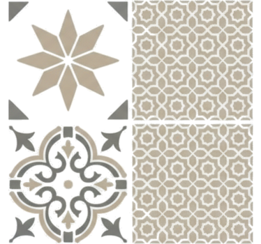 Sandstone moroccan mosaic nalepka za ploščice - TenStickers