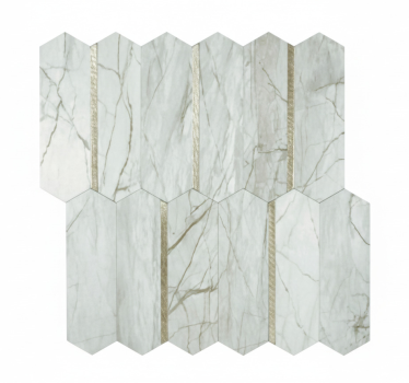 Trendy marble design nalepka za kuhinjo - TenStickers
