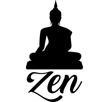 Nalepka za steno zen joga - TenStickers
