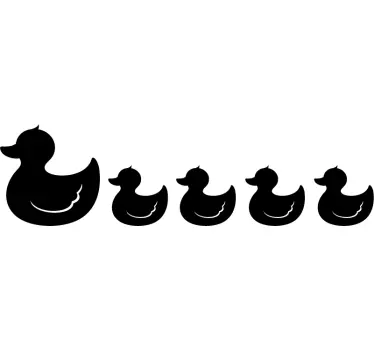 Nalepka ptičje rake z gumo - TenStickers
