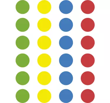 Nalepka tal twister igre - TenStickers