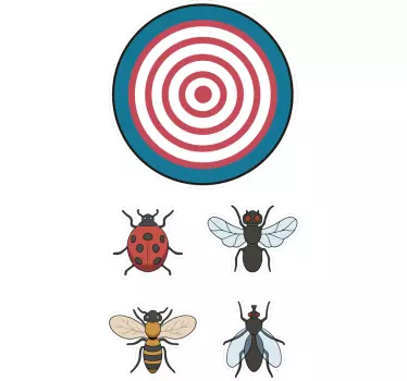 Nalepka za pisoarje proti urinu - TenStickers