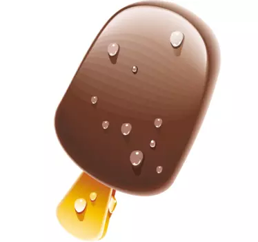Sladoledna prevleka s čokolado - TenStickers
