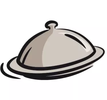 Nalepka za steno za serviranje posode - TenStickers