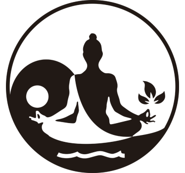 Meditiranje nalepke za steno doma - TenStickers