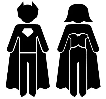 Superhero kopalniške nalepke - TenStickers
