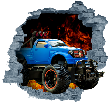 3d nalepka za avtomobile - TenStickers