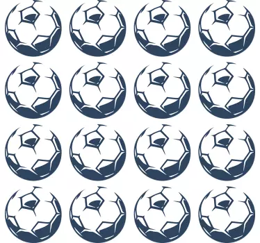 Nalepka nogometna žoga - TenStickers