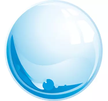 Nalepka za steno kapljice vode - TenStickers