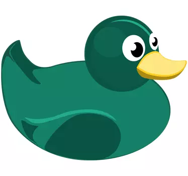 Nalepka stene zelene gume - TenStickers