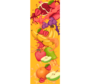 Sadne risbe hladilni ovoj - TenStickers