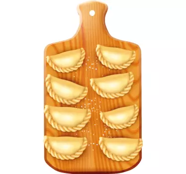 Nalepke jedilnega pribora, poljski cmoki - TenStickers
