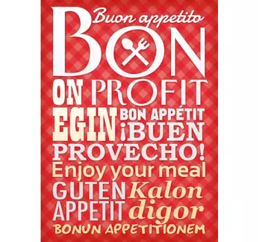 Nalepka za stenski bon - TenStickers