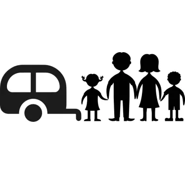 Nalepka za družinske karavane - TenStickers
