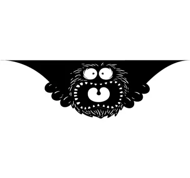 Pokukati na boo wc decal - TenStickers