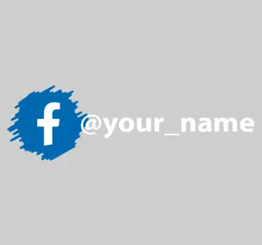 Nalepka z znakom za logotip socialnih medijev - TenStickers