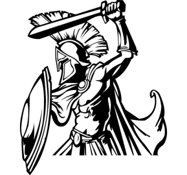300 nalepk za stene leonidas - TenStickers