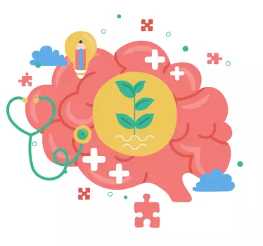 Nalepka za steno brainstorm science - TenStickers