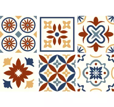 Santioni cementne ploščice prenos ploščic - TenStickers