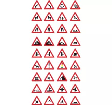 Opozorilne table dekorativne nalepke - TenStickers