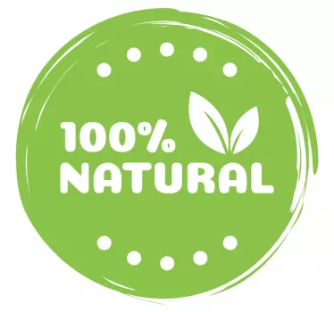 Nalepka za vegansko in bio temo - TenStickers