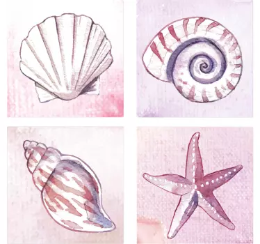 Sea life ploščice prenos ploščic - TenStickers
