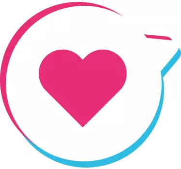 Tiktok kot okenska nalepka - TenStickers