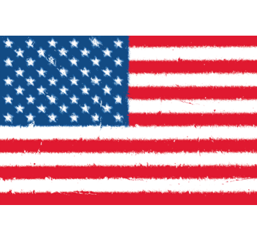 Nasa ameriška zastava nalepka doma stene - TenStickers