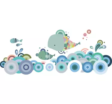 Otroške nalepke za morsko življenje - TenStickers
